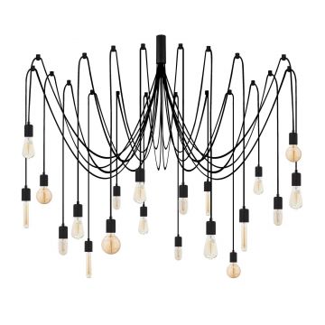 Lustra Candelabrix, Negru, 246x246x102 cm