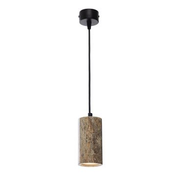 Lustră gri cu abajur din piatră ø 6,5 cm Selma – Opviq lights