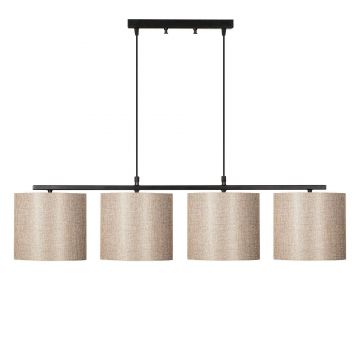 Lustra Luxxet, Negru/Crem, 110x120x25 cm