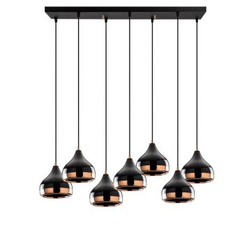 Lustra Sunlink, Negru, 112x88x36 cm