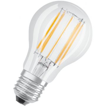 OSRAM Bec LED Osram Filament, E27, 10W (100W), 1521 lm, lumina calda (2700K), clasa energetica D