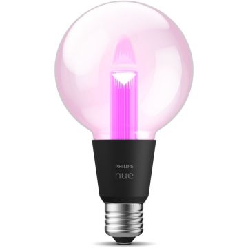 Philips Bec LED inteligent Philips Hue E27 6.8W, alb si multicolor, Bluetooth, ZigBee