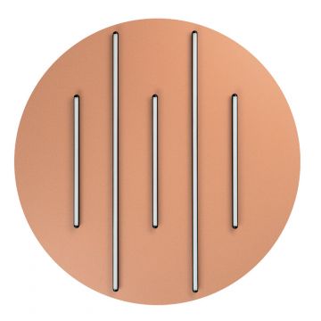 Plafoniera dimabila NOVEL 80CM - Caramiziu