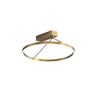 Plafoniera STRAVEN BRASS - Gold / Ø40cm