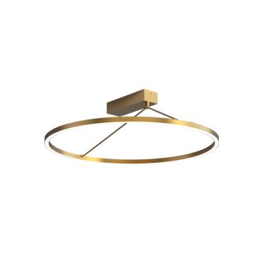 Plafoniera STRAVEN BRASS - Gold / Ø59cm