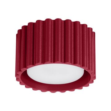 Spot burgundy din metal ø 10 cm Zora – Sollux