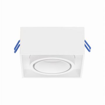 Spot incastrat BROOK SQUARE - Alb