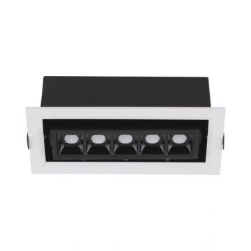 Spot incastrat CANTIA 19 CM - Negru