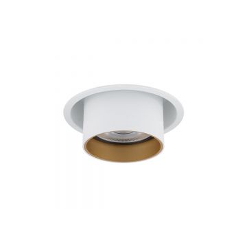 Spot incastrat MIRNAS WHITE SLIDE - Alb/Gold