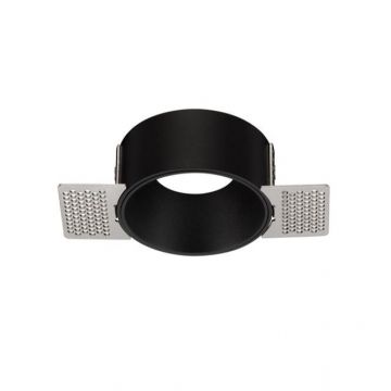 Spot incastrat trimless INLET - Negru