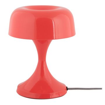 Veioză roșie din metal (înălțime 20 cm) Moda Retro – Leitmotiv