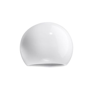 Aplica Globe din ceramica Alb lucios 17x13.5x14.5 cm