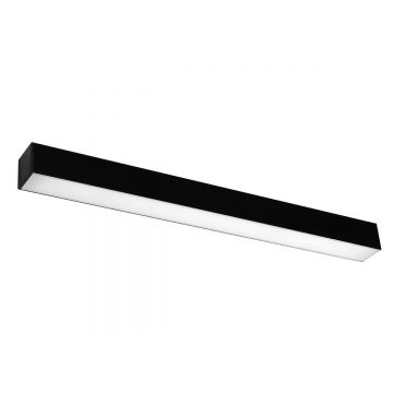 Aplica LED Pinne Negru 3000K 67x6x6 cm