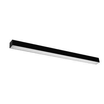Aplica LED Pinne Negru 3000K 90x6x6 cm