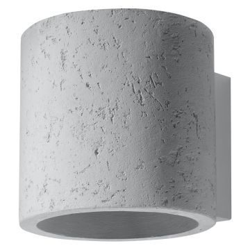 Aplica Orbis din beton Gri 10x12x10 cm