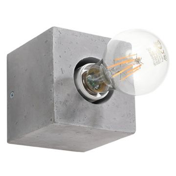 Aplica perete Ariz din beton Gri 10x10x10 cm