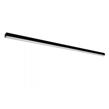 Aplica perete LED Pinne Negru 3000K 200x6x6 cm