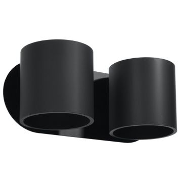 Aplica perete Orbis Negru 26x12x10 cm