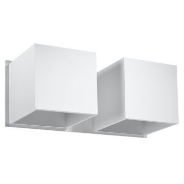Aplica perete Quad Alb 26x12x11 cm