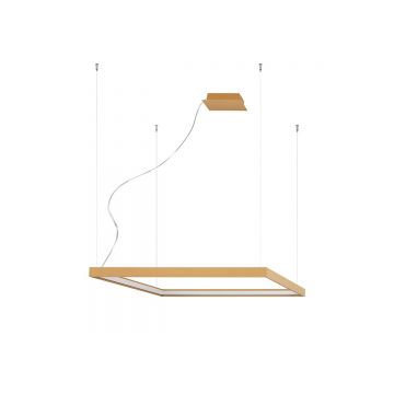 Candelabru LED Nelya Auriu 4000K 80x80x150 cm