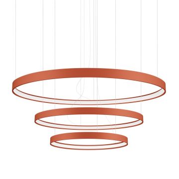 Candelabru LED Rio 3 Rosu 3000K 110x110x150 cm