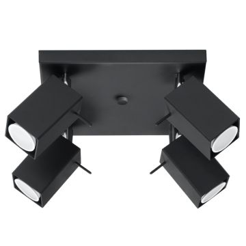 Lustra Merida Negru 25x25x16 cm