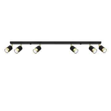Lustra Nero Auriu 117x5x18 cm