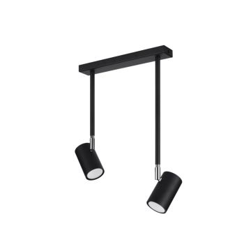 Lustra Norano Negru 30x10x43 cm