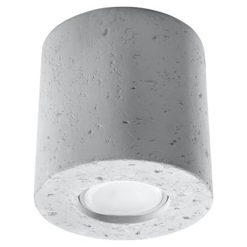 Lustra Orbis din beton Gri 10x10x10 cm