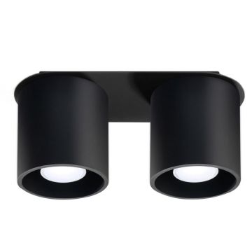 Lustra Orbis Negru 26x10x12 cm