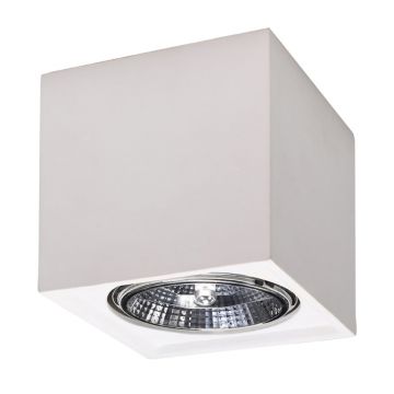 Lustra Seida din ceramica Alb 14x14x14 cm