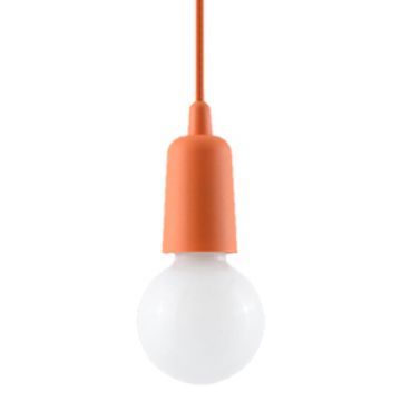 Lustra suspendata Diego Portocaliu 9x9x90 cm