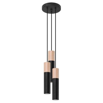 Lustra suspendata GU10 Pablo V2 6x30 Natural 20x20x100 cm