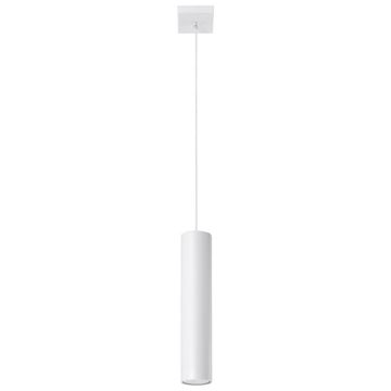 Lustra suspendata Lagos Alb 8x8x100 cm