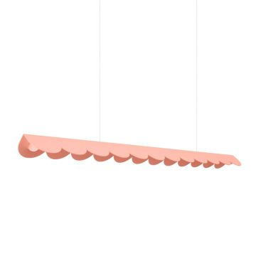 Lustra suspendata LED Biscuit Peach 3000K 131x13x200 cm
