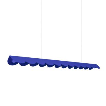Lustra suspendata LED Biscuit Ultramarine 4000K 131x13x200 cm