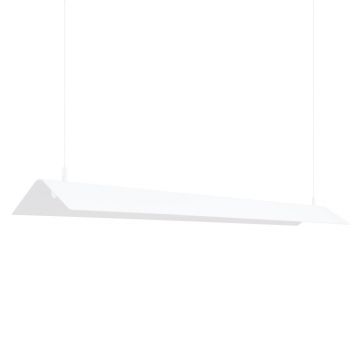 Lustra suspendata LED Elva Alb 4000K 150x27.5x200 cm