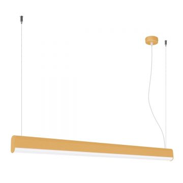 Lustra suspendata LED Farge Auriu 3000K 120x8x150 cm