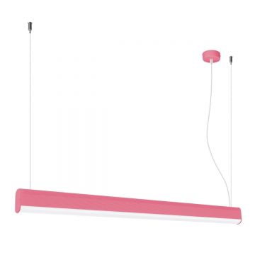 Lustra suspendata LED Farge Roz 3000K 120x8x150 cm