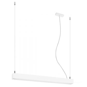 Lustra suspendata LED Pinne Alb 3000K 67x6x150 cm