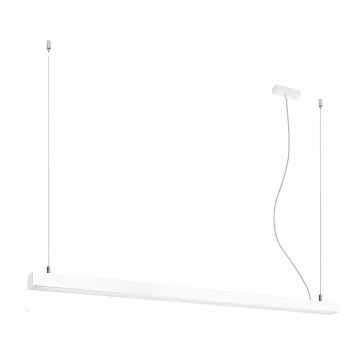 Lustra suspendata LED Pinne Alb 4000K 150x6x150 cm