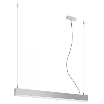 Lustra suspendata LED Pinne Gri 3000K 67x6x150 cm