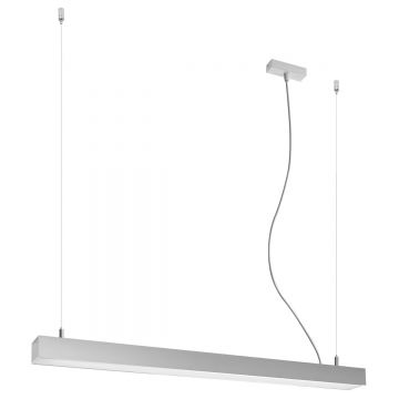Lustra suspendata LED Pinne Gri 4000K 90x6x150 cm