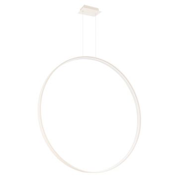 Lustra suspendata LED Rio 110 Bej 4000K 110x16x150 cm