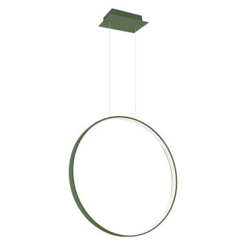 Lustra suspendata LED Rio 55 Olive 4000K 55x16x150 cm