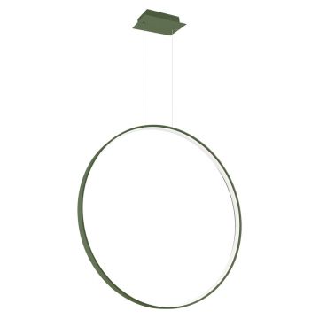 Lustra suspendata LED Rio 78 Olive 3000K 78x16x150 cm