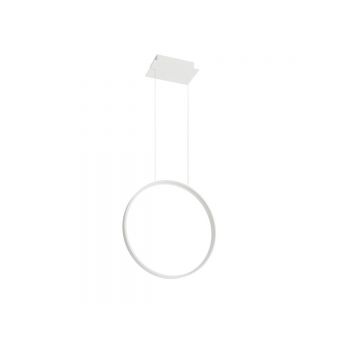 Lustra suspendata LED Rio Alb 3000K 55x16x150 cm