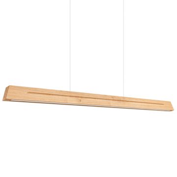 Lustra suspendata LED Skog Stejar 4000K 150x5.5x210 cm