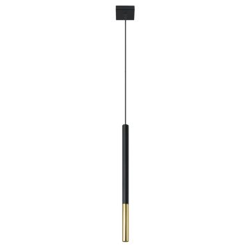 Lustra suspendata Mozaica Auriu 8x8x100 cm