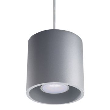 Lustra suspendata Orbis Gri 10x10x110 cm